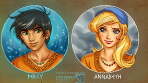 Percy Jackson and Annabeth Chase 